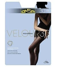 Rajstopy Omsa Velour 30 den XL