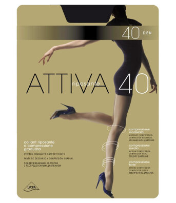 Rajstopy Omsa Attiva 40 den S-XL