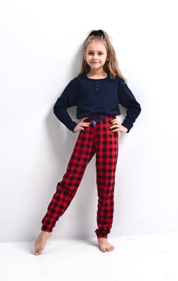 Piżama Sensis Bonnie Kids Girls dł/r 110-128