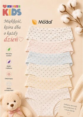 Figi DC Girl 6369 Dziecięce A'12