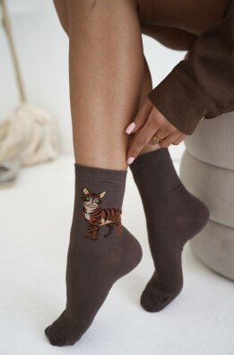Skarpety Milena 0200-258 Kot