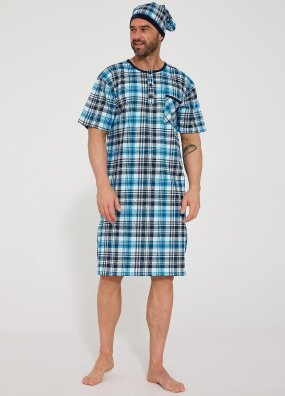 Koszula nocna męska Cornette 109/38 krótki rękaw 3XL-5XL