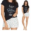 Piżama Henderson Ladies 38071 Flicker S-XL