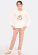 Piżama Cornette Young Girl 592/200 Snack dł/r 134-164 (1)
