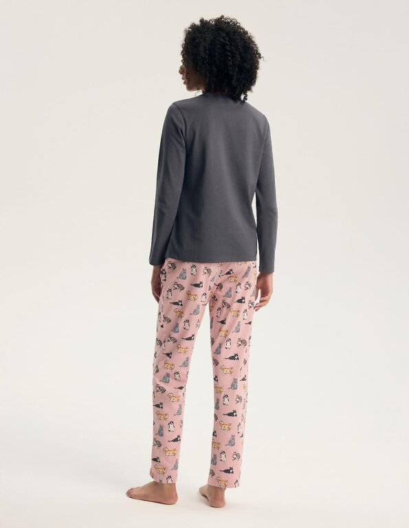Piżama Henderson Ladies 45419 Ginni dł/r S-3XL (4)