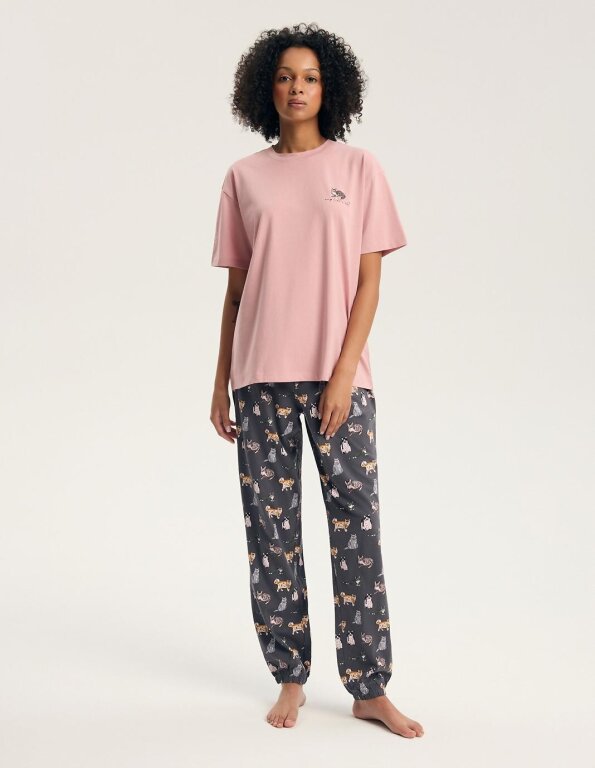 Piżama Henderson Ladies 45420 Ginni kr/r S-3XL (7)
