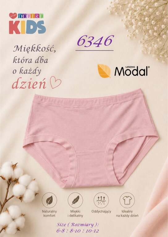 Figi DC Girl 6346 Dziecięce A'12 (2)