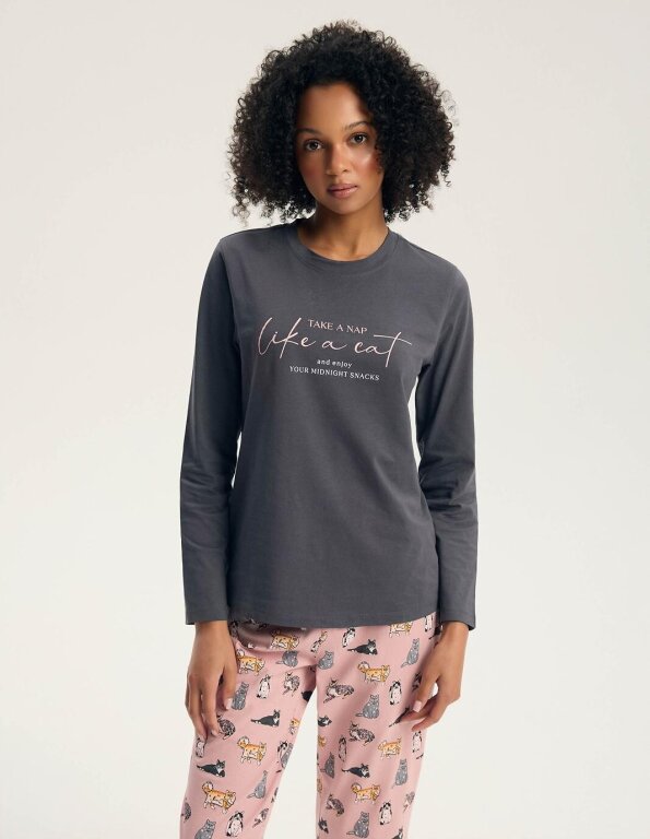 Piżama Henderson Ladies 45419 Ginni dł/r S-3XL (2)